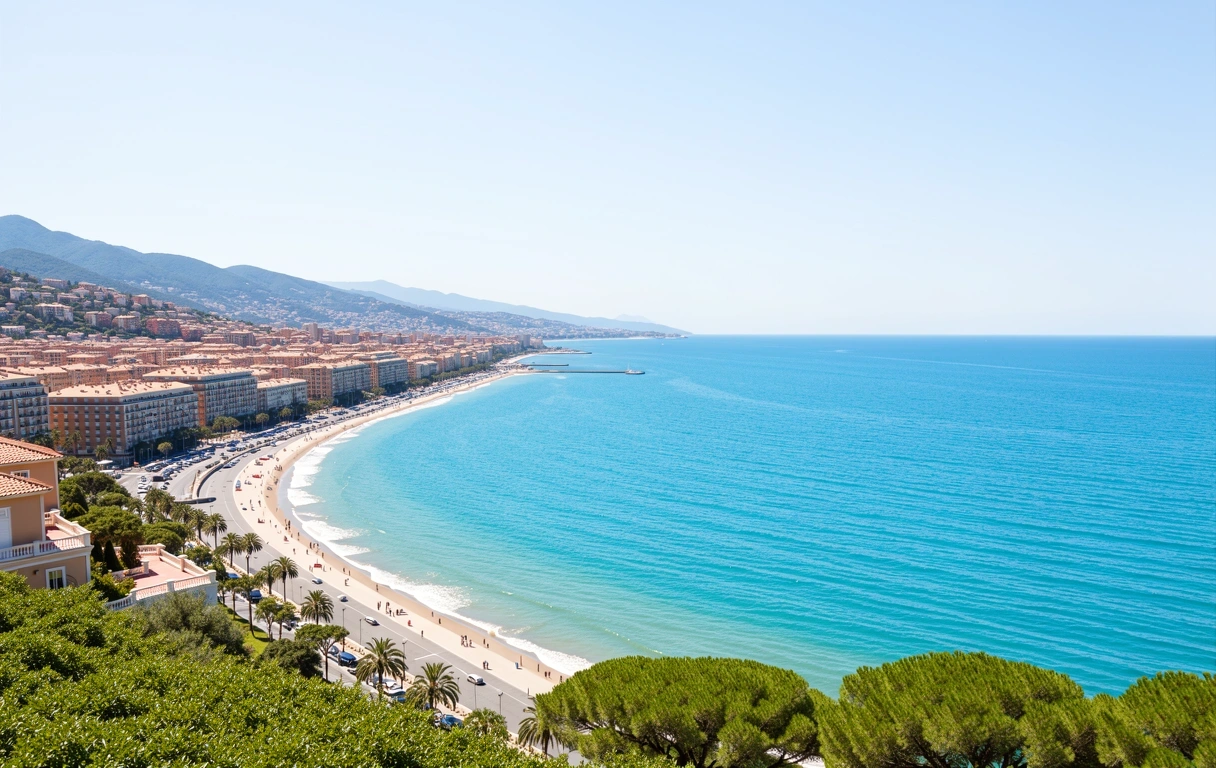 View of Naples Coastline